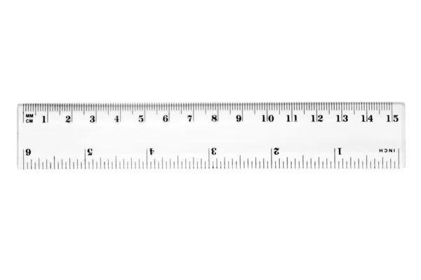 A 15 cm or 6 inch ruler — Stock Photo © SRphotos #2286534