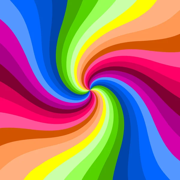 Hypnotic color swirl background. — Stock Photo, Image