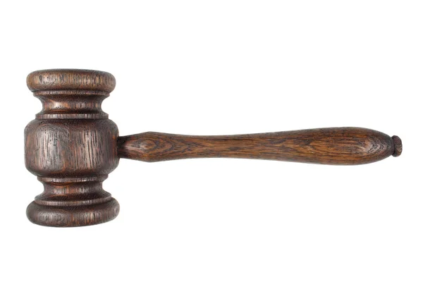 An old auctioneers/judges hammer. — Stock Photo, Image
