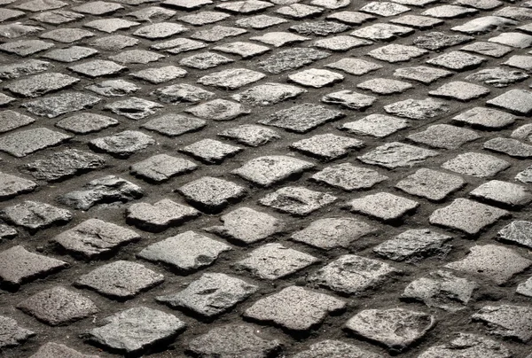 Old English cobblestone road. — Stock Photo, Image