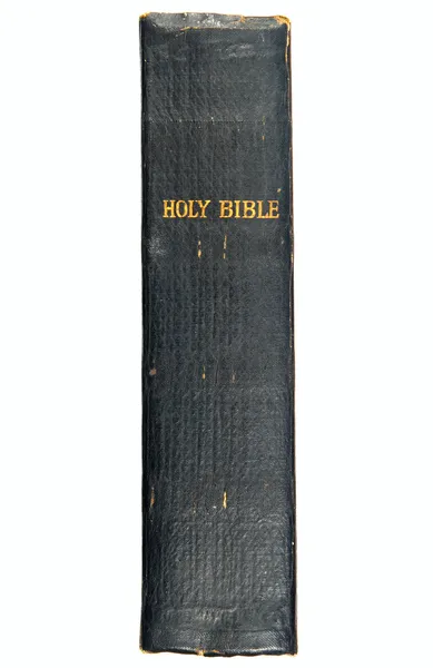 老维多利亚女王时代的圣经. — 图库照片