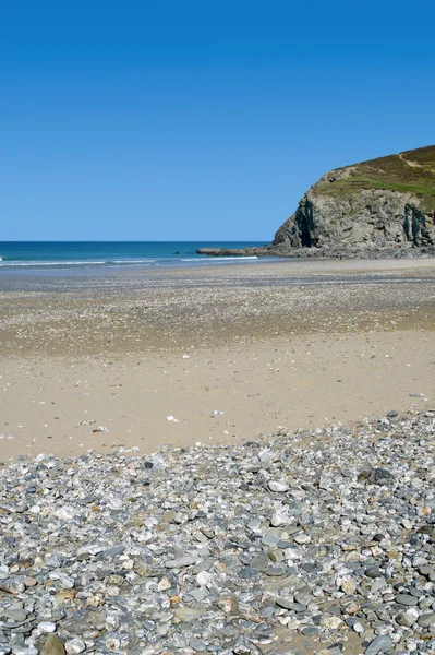 Porthtowan beach, Cornwall Reino Unido . — Fotografia de Stock