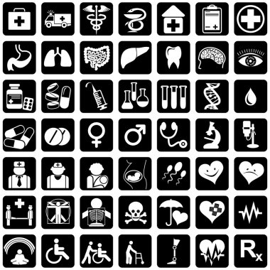 Icons medicine clipart