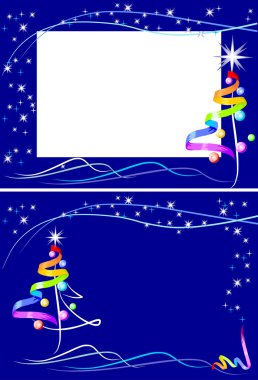 New year raindow clipart