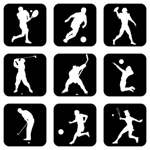Sport _ icone — Vettoriale Stock