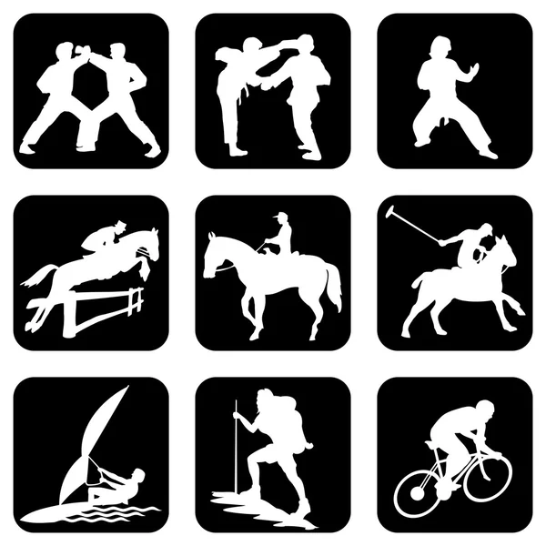 Sport_icons — Stock Vector