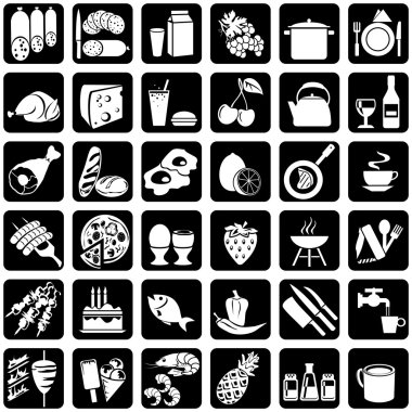 Icons food clipart