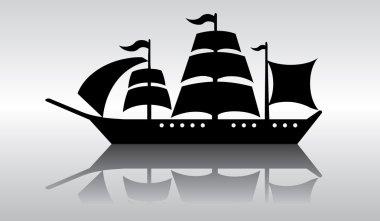 Sailing ship clipart