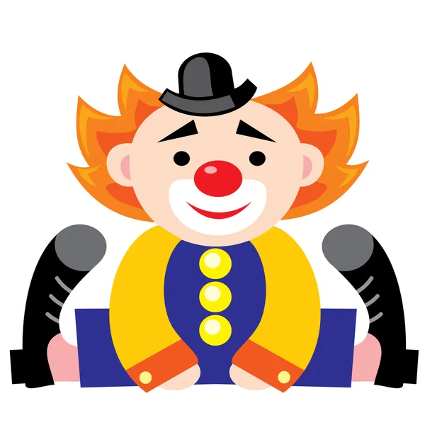 stock vector Clown