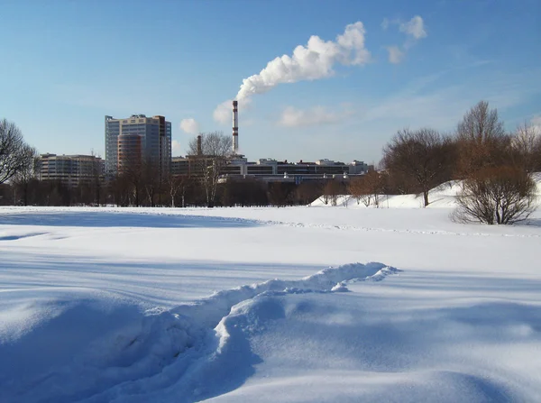 stock image Industrial landscape