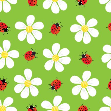 Floral seamless pattern clipart