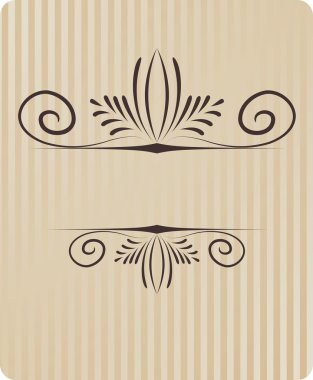 Vintage frame clipart