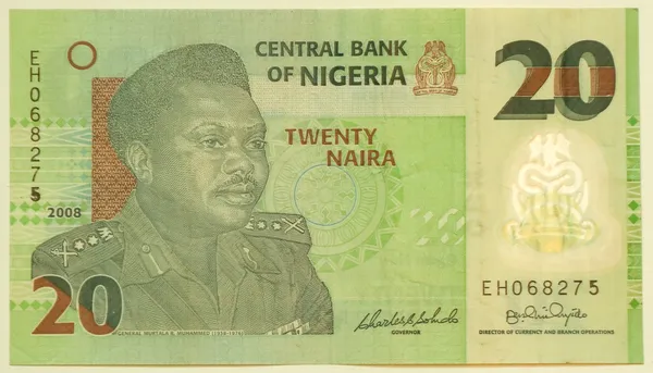20 nairas — Foto de Stock