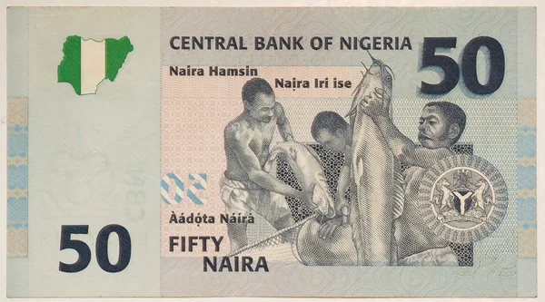 50 nairas — Foto de Stock
