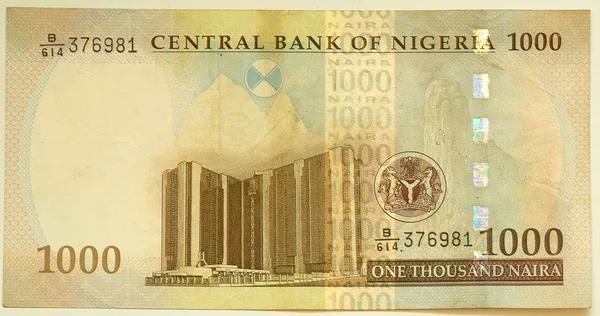 1000 naira. — Stockfoto