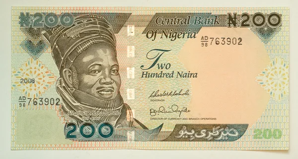 200 nairas — Foto de Stock