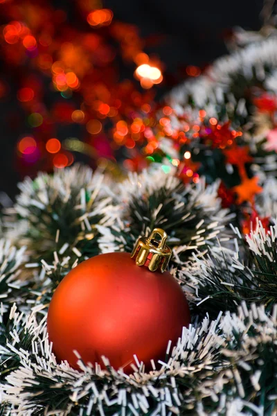 クリスマス ボールと装飾 — ストック写真