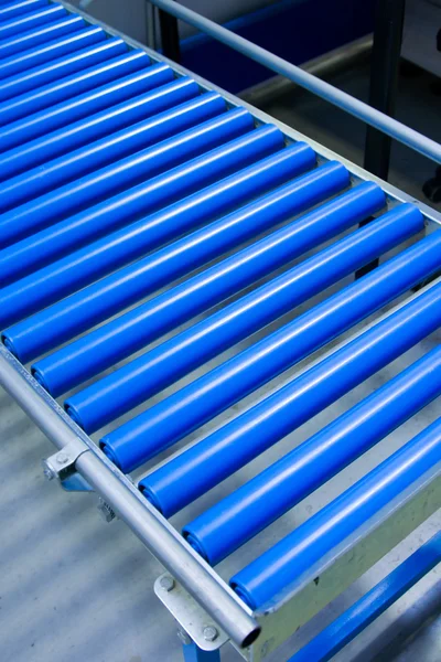Cylinder conveyor detail — Stock Photo, Image