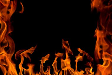 Fire flame,isolated clipart