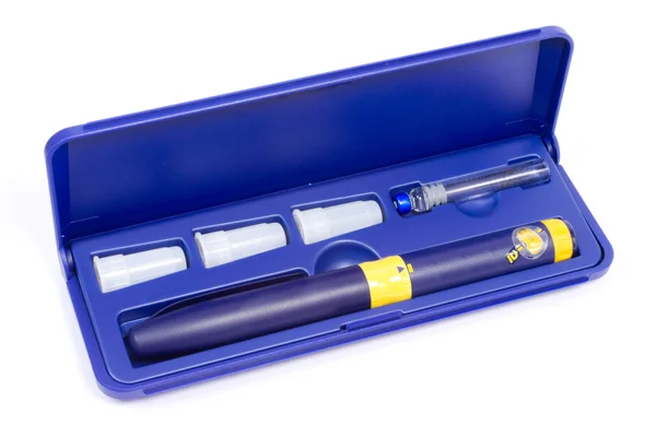 Syringe pen personal kit — Stock Photo, Image