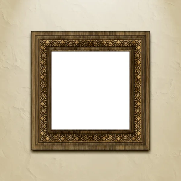 Picture frame on wall. — Stock Photo, Image