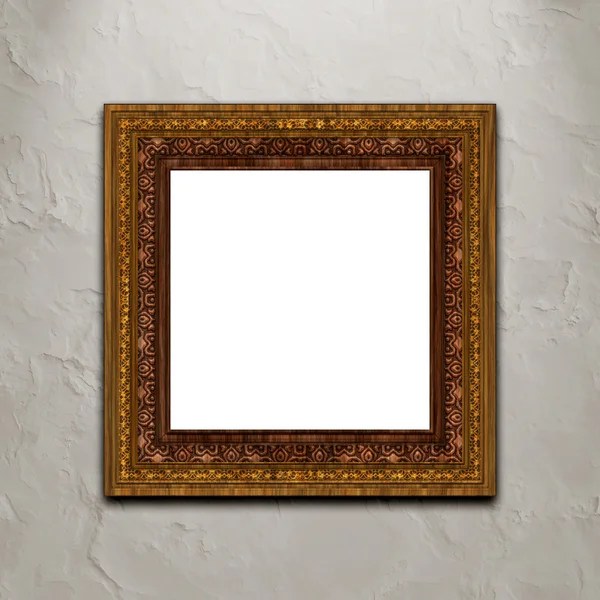 Picture frame on wall. — Stock Photo, Image