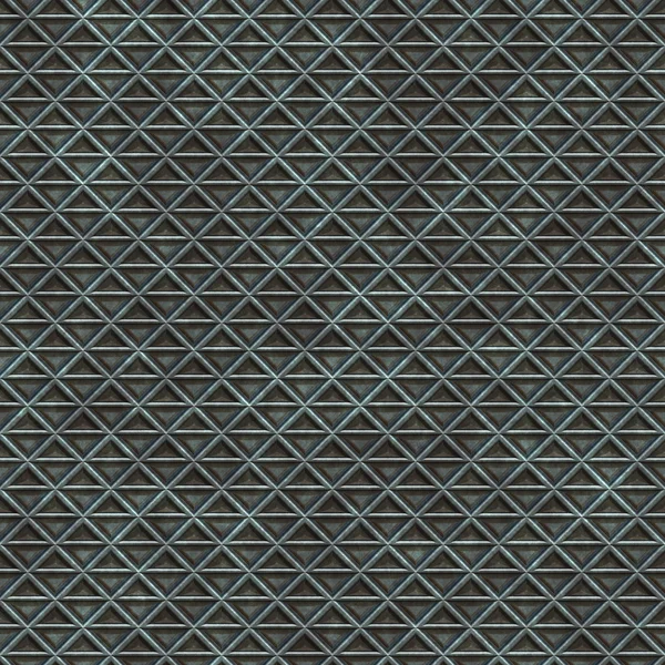 Seamless diamond steel background — Stockfoto