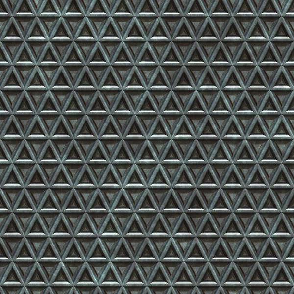 Seamless diamond steel background — Stock fotografie