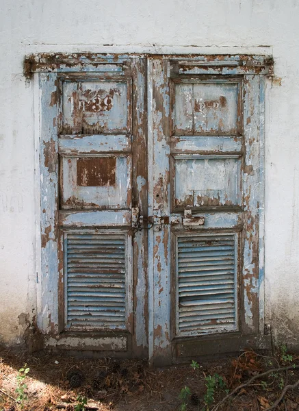 Grunge dveře — Stock fotografie