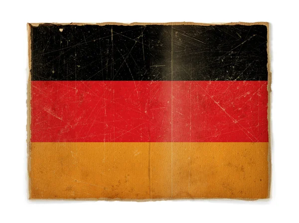 Bandera grunge de alemania —  Fotos de Stock