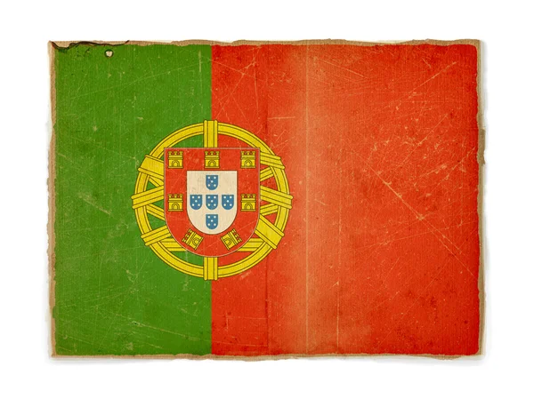 Grunge flag of Portugal — Stock Photo, Image