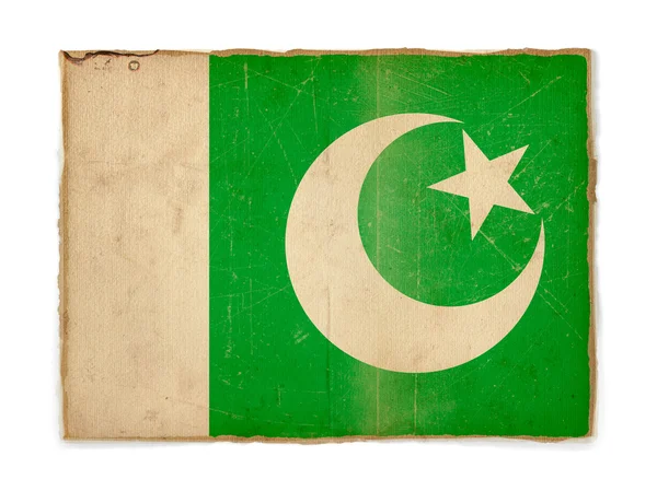 Σημαία grunge του Πακιστάν — Φωτογραφία Αρχείου