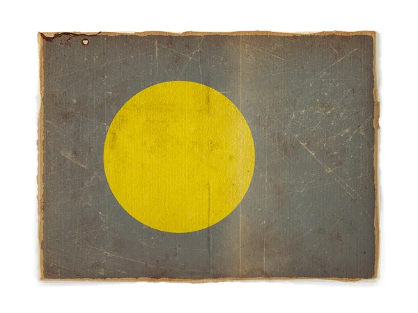 Grunge flag of Palau — Stock Photo, Image