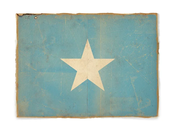 Grunge vlag van Somalië — Stockfoto