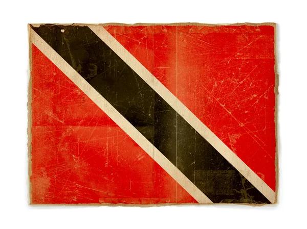 Grunge 国旗的特立尼达和多巴哥 — 图库照片