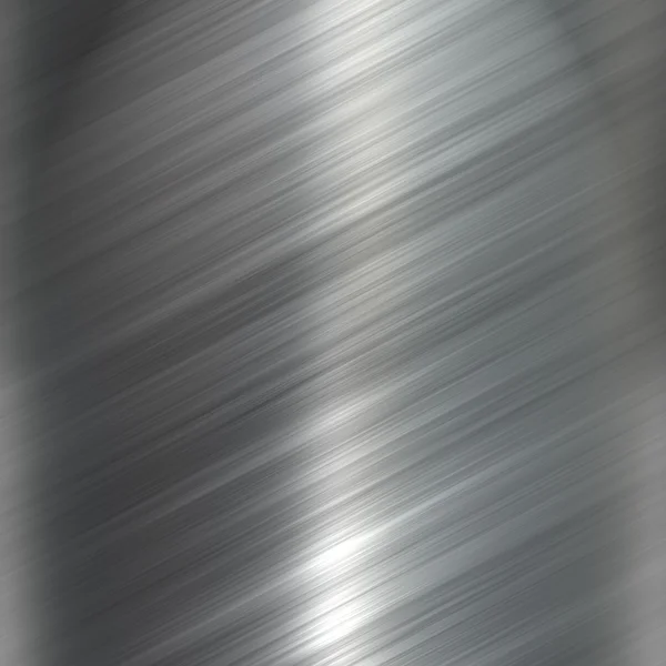Brushed metal plate — Stock Photo, Image