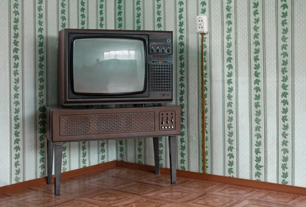 Vecchia TV — Foto Stock