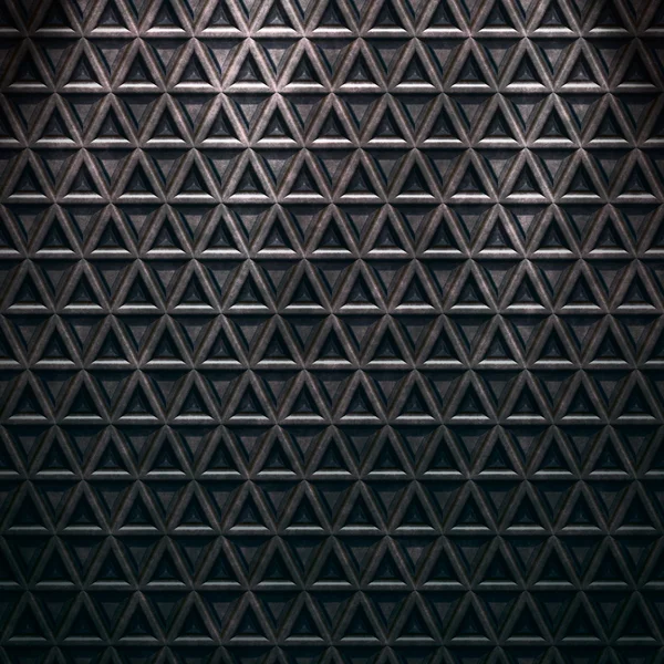 Seamless diamond steel background — Stock Photo, Image