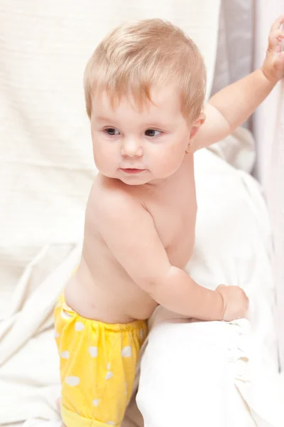 Little girl After bath — Stock Photo, Image