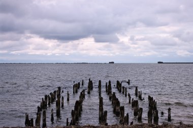 Pier ruines'den ve deniz