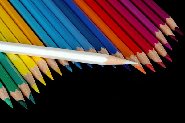 Színes ceruzák — Stock Fotó