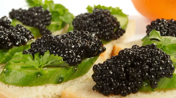 Caviar black — Stockfoto