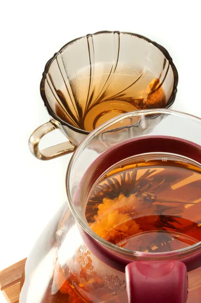 Цветочный чай — стоковое фото