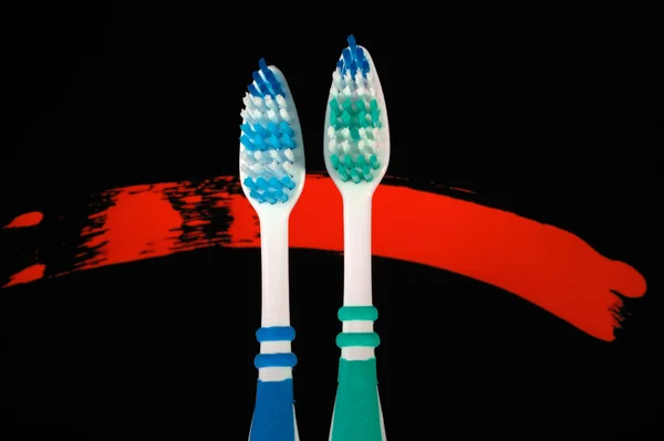 Tooth-brushes — Stock fotografie