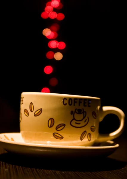 Чашку кава — стокове фото