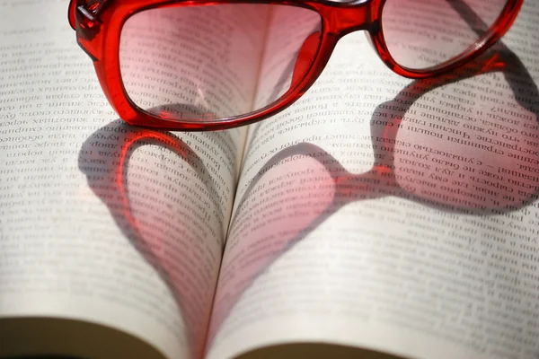 Coeur sur livre — Photo