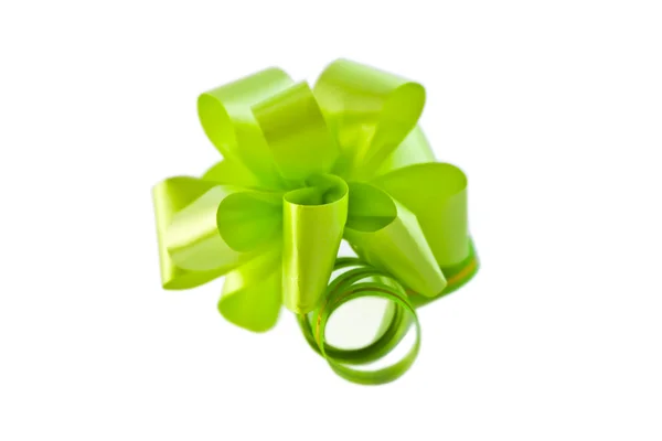 stock image Green bow