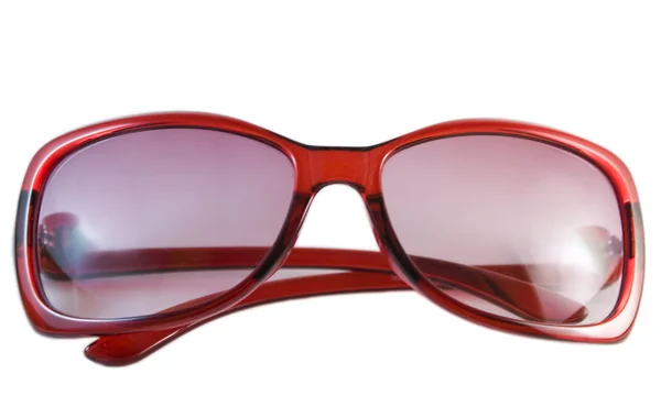 Kırmızı güneş gözlüğü — Stok fotoğraf
