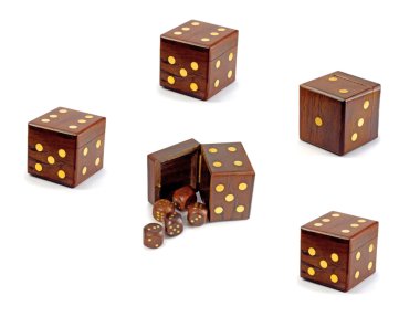 Dices in dice clipart