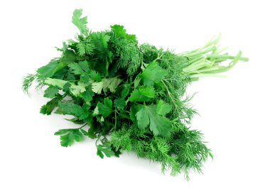 Dill parsley to spices clipart